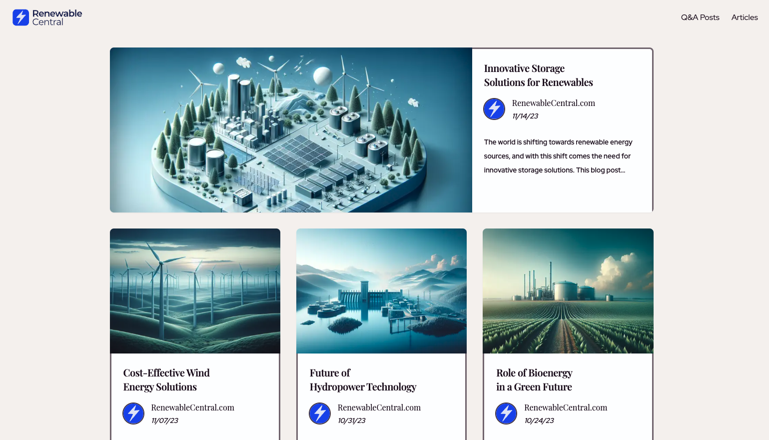 RenewableCentral.com
